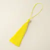Fleco de Borla Larga de 12 cm Estilo Antiguo Cheongsam Hanfu Accesorios de Ropa Colgante para Coche Marcapáginas Venta al por Mayor