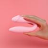 Comercio exterior vibrador de silicona femenino lesbiano vibrador de pene de doble cabeza diversión de marido y mujer masturbación barra AV venta al por mayor