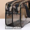 Bolsa de Tocador con Separación Seco y Húmedo, Doble Capa Engrosada de PVC Impermeable para Playa y Piscina, Bolsa de Tocador para Viaje
