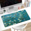 Base Grande para Mouse e Teclado de Jogo Confortável com Padrão Listrado Popular Transfronteiriço, Mouse Pad de Escritório Resistente a Manchas e Antiderrapante