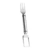 Ferramenta de Corte de Melancia Doméstica de Aço Inoxidável Cortador Especial de Melancia para Cozinha Garfo de Fruta Ocidental