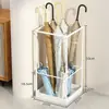 Estante para guardar paraguas, perchero para paraguas, gancho de almacenamiento, soporte para paraguas, estante de almacenamiento de pared para la entrada del hogar