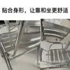 Venta Directa de Fábrica Juego de Mesa y Sillas de Aleación de Aluminio, Muebles Metálicos de Ocio para Exteriores, Serie de Mesas de Bar, Ligero