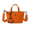 Nuevo Bolso Cruzado de Hombro para Mujer Primavera Temprana 2026 Lona de Nylon Color Macarrón Moda Casual