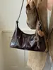 Bolso de axila de gran capacidad para mujer, nuevo bolso de hombro versátil casual 2026, bolso cruzado de alta gama vintage para el día a día
