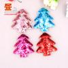 Árbol de Navidad lentejuelas de mariposa material diy llavero colgante para bolso hecho a mano ropa accesorios para el cabello accesorios para el tocado