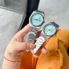 Nuevo de Alta Venta Serie de Correa de Acero Tianjia Esfera Cuadriculada Reloj de Cuarzo para Hombre Calendario Reloj Sencillo Fabricante Venta al por Mayor