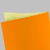 Etiqueta Adhesiva de Papel Fluorescente Naranja Tamaño A4 Sello de Bendición Personalizado Adhesivo Adhesivo de Transferencia Festivo Adhesivo de Papel Fluorescente de Año Nuevo