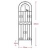 Suporte de Flores de Ferro para Jardim Country Americano Estrutura para Trepadeira Haste de Suporte para Clematis Varanda Interna Estrutura para Trepadeira de Rosas