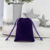 Bolsa de flanela para joias atacado direto da fábrica cosméticos fone de ouvido power bank móvel armazenamento à prova de poeira bolso para embalagem de joias