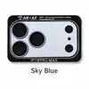 Adecuado para Apple 18PM/18P: un protector de película para lente elegante, de nicho y de alta gama con un acabado mate integrado y recubrimiento antirreflectante AR