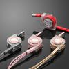 Cable de datos de carga rápida triple para teléfono móvil Apple Android tipo C Huawei, cable de carga inalámbrico telescópico tres en uno.