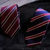 Corbata JK Rayada Corbata Uniforme DK Corbata de Nudo para Hombres y Mujeres Estilo Colegio Británico Estilo Departamento Japonés Escolar Estilo Casual Vino Tinto Azul