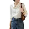 Camisa Matte Cetim Atraente e Brilhante Waltz, Nova Moda Feminina Primavera 2026