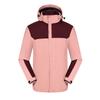 Chaqueta de Algodón Acolchada Integrada de Invierno, Ropa de Trabajo Cálida, Impermeable y Cortavientos, Chaqueta para Montañismo y Ciclismo con Estampado de Logo, Resistente al Frío