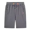 Pantalones Cortos de Verano para Hombre de Comercio Exterior Transfronterizo, Transpirables, Holgados, de Secado Rápido, Color Sólido, Pantalones Casuales para Deportes al Aire Libre, Al por Mayor en Stock