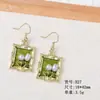 Pendientes Artísticos Vintage Ganchos para Oreja Accesorios de Aleación Joyería Serie de Pendientes Jardín de Monet Celebridad de Internet Joyería al por Mayor en Stock