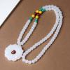 Pulsera de Vidrio Fresco Pequeño Estilo Chino 2025 Nueva Cuentas Degradadas Cristal Cuentas Pulsera para Mujer Venta al por Mayor Hecha a Mano