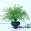 Helechos Simulados, Pasto Persa, Ramas de Pino, Plantas Verdes para Paisajismo, Adornos para Decoración de Bodas en Casa, Productos Terminados de Alta Gama