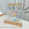 Tablero de exhibición de arte de uñas nuevo acrílico de doble cara tabla de colores para esmalte en gel de arte de uñas estilo obras tarjeta de colores prueba de color