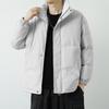 Casaco acolchoado de algodão masculino na moda inverno Novo casaco de lã de cordeiro casaco acolchoado de algodão roupas de inverno masculinas casaco de pão solto para casal jaqueta acolchoada de algodão masculina