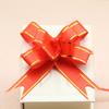1.5CM Venta al por mayor Decoración de Arreglo de Boda Suministros Flor de Tirar Borde Dorado Caja de Regalo Pequeña Lazo Flor de Tirar Manual Pequeña Mini