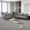 Sofá estilo lujo ligero para apartamentos de alquiler, sofá pequeño para sala de estar en casa, hotel, apartamento, casa de huéspedes y tienda