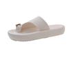 Chinelos de verão femininos 2024 novos casuais moda celebridade da internet sandálias slip-on plataforma sapatos de plataforma sapatos de praia