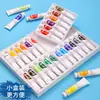 Caja Pequeña de Pintura Acrílica Marley 12 Colores Set de Pintura Acrílica para Niños 24 Colores En Caja Especial para Estudiantes de Arte Set para Principiantes