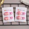 Nuevo Clip de Flequillo de Dibujos Animados Lindo con Lazo Lateral para Niños Pasador para el Cabello Accesorio para el Cabello de Niña Pato