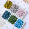 Color esmalte de color rayas de halo cuentas sueltas irregulares DIY pulsera de cuentas hecha a mano collar cadena de teléfono móvil accesorios material