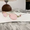 Gafas de Sol Poligonales de Moda Nuevas 2025 Gafas de Sol Lisas para Mujer Gafas de la Serie Joyería Pura de Lujo
