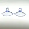 En stock Ventosa transparente perforada de PVC 20mm-80mm de espesor ventosa pequeña perforada accesorios para juguetes ventosa de silicona