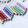 Caneta com Contas para Tela Sensível ao Toque Bobina Única DIY Feita à Mão Caneta Esferográfica Multicolorida Caneta de Assinatura com Contas Educacional para Negócios Atacado em Estoque