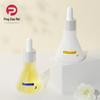 Frasco de óleo de essência em forma de chifre novo de fábrica 15ml30ml frasco cônico cintura frasco conta-gotas de essência muscular