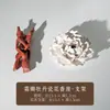 Base tradicional de cerámica tallada a mano para incienso, para el hogar y la oficina, difusor de incienso de aceites esenciales de nicho, artículo decorativo hecho a mano