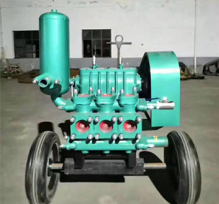 注浆泵三缸柱塞式水泥注浆机10