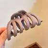 Pinza de tiburón grande coreana para el cabello, accesorio simple para recogido en la parte trasera de la cabeza, pinza de pelo de alta gama para mujer