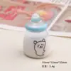 Acessórios de Resina DIY Desenho Animado Joias Frasco de Expressão Estéreo Acessórios de Presilha de Cabelo Capa de Celular Fivela de Sapato Chaveiro Pingente