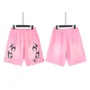Marca Americana Moderna Transfronteiriça Hellstar Hellstar Shorts Casuais de Alta Qualidade Lavados e Desgastados para Homens e Mulheres Nfc