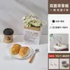 Tablero de fondo de fotos de doble cara INS PVC color sólido pared de fondo accesorios de disparo productos gourmet diseño de escena de fotografía