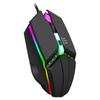 Fábrica novo X1 mouse com fio atacado computador e-sports colorido respiração luz luminosa USB escritório jogo Mouse