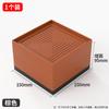 Pata Cuadrada Directa de Fábrica para Muebles, Base para Pata de Cama, Sofá, Gabinete de TV, Mesa y Silla Elevadas, Cojín Inferior para Lavadora, Refrigerador