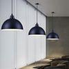 Lámpara de ingeniería negra de estilo industrial simple, lámpara de araña semicircular creativa vintage para restaurante, hotel, tienda de ollas calientes, cubierta de olla personalizada
