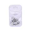 Huazi Corte Fundo Plano Formato Especial Diamante Joias Nail Art Flash K9 Mini Diamante Cor Luar Biselado Acessórios para Unhas Atacado