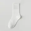 Calcetines Personalizados para Mujer, Primavera y Otoño, Minimalistas de Color Sólido de Moda, Calcetines Holgados para Niñas, Calcetines de Algodón Puro sin Costuras Casuales para Maternidad