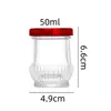 Botellas de Vidrio para Empaque de Nido de Pájaro, Botellas de Gelatina de Pescado, Frascos Sellados de Grado Alimenticio Aptos para Cocinar al Vapor, Vasos de Vidrio, Recipientes de Vidrio de Boca Ancha