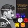 Cera para cabelo transfronteiriça finalização de cabelo modelagem cera de cabelo volumosa fragrância hidratante duradoura cera de cabelo cera de cabelo