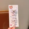 Presilhas de Cabelo para Bebê com Cobertura Total de Tecido Que Não Danificam o Cabelo, Grampos para Menininhas, Presilhas de Franja, Acessórios de Cabelo Infantis Atacado