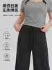 2026 Novo Estilo Calças Esportivas de Yoga Largas Femininas Novas Casuais Caídas Retas de Pernas Largas Fitness Pilates Calças de Treino